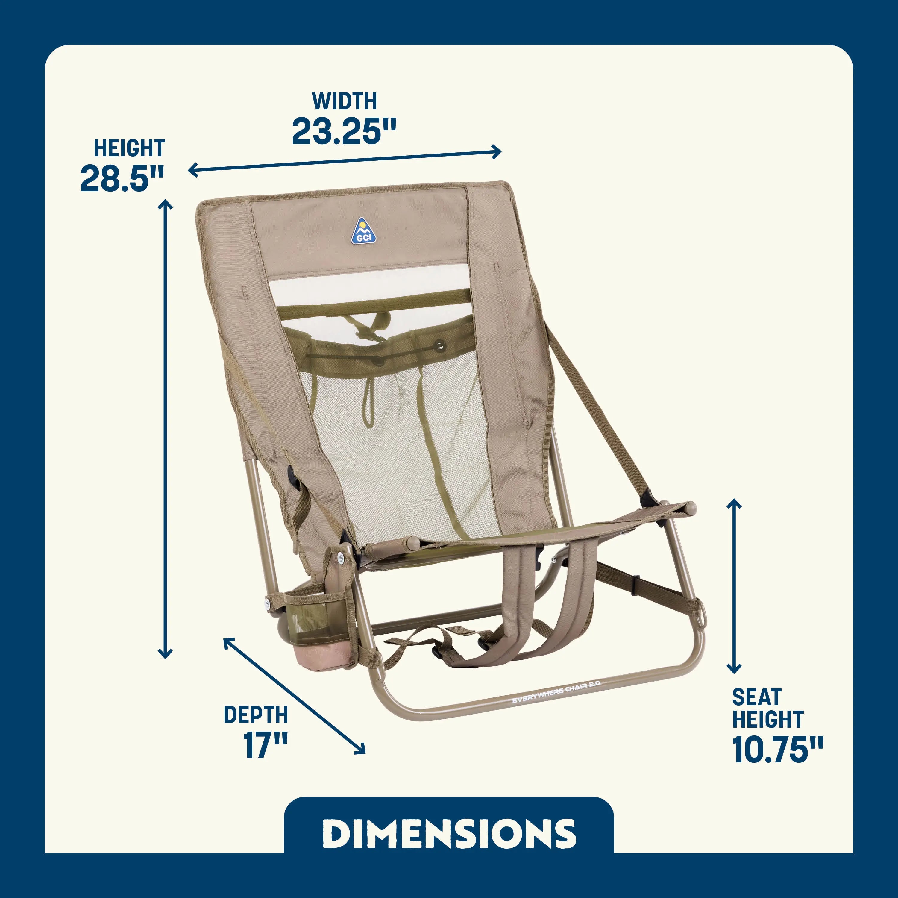 Everywhere Chair 2 — Selected for Outdoor Use | Outlandridge 05AD kI
