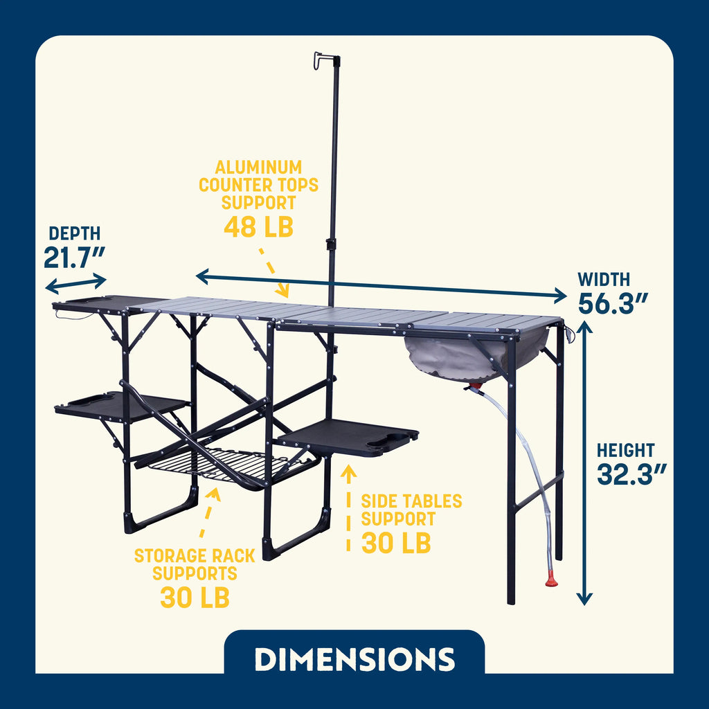 Master Cook Station — Selected for Outdoor Use | Outlandridge 9788 ec