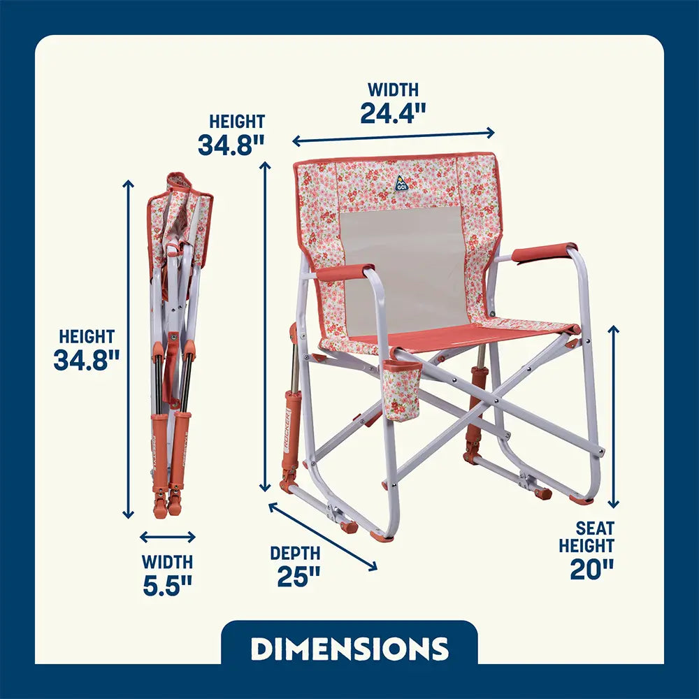 Freestyle Rocker | Featured Outdoor Choice | Outlandridge E863 gy