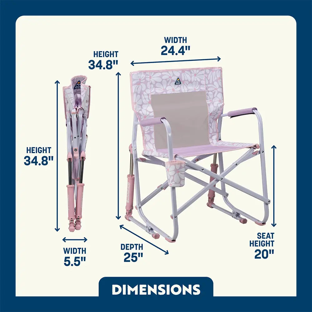 Freestyle Rocker | Featured Outdoor Choice | Outlandridge E863 gy