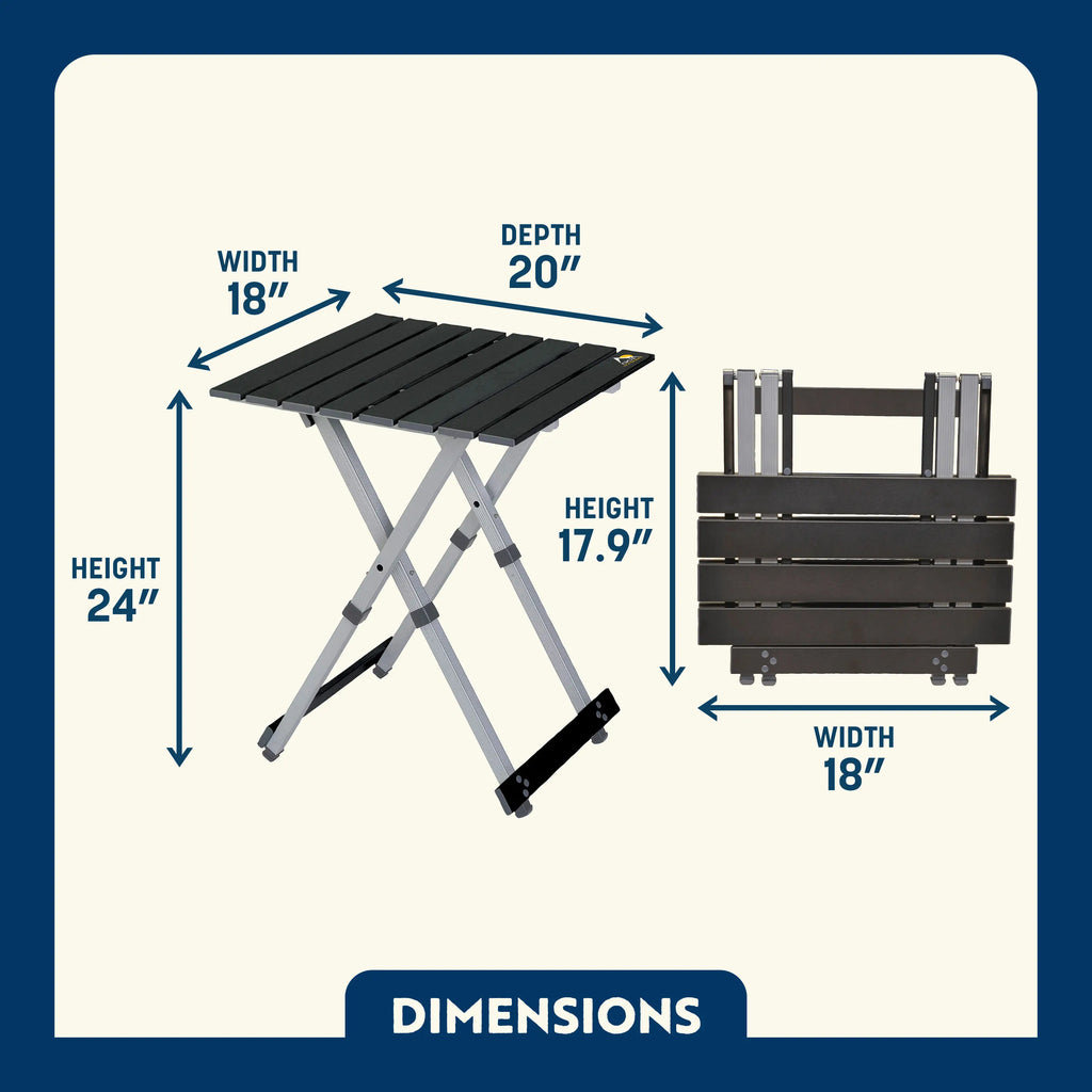 Compact Camp Table 20 | Featured Outdoor Choice | Outlandridge 81FC 7O