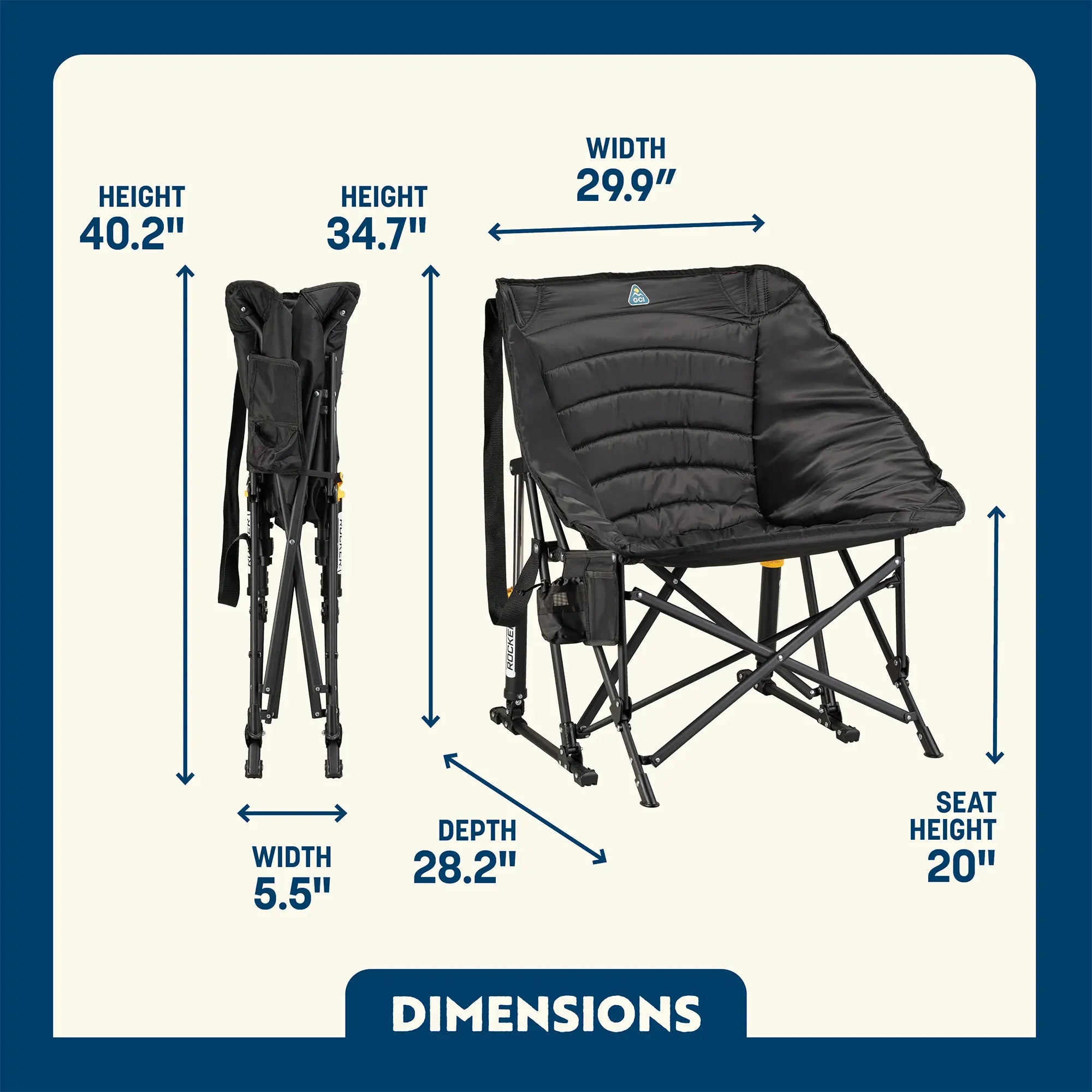 Puff Rocker | Featured Outdoor Choice | Outlandridge DDB3 7y