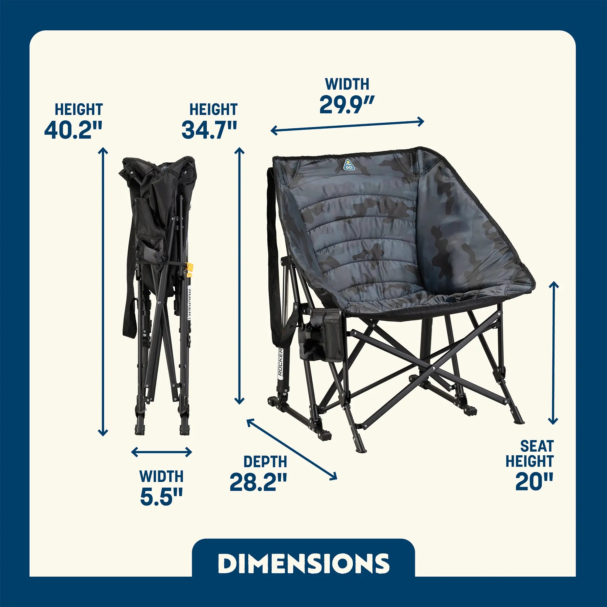 Puff Rocker | Featured Outdoor Choice | Outlandridge DDB3 7y