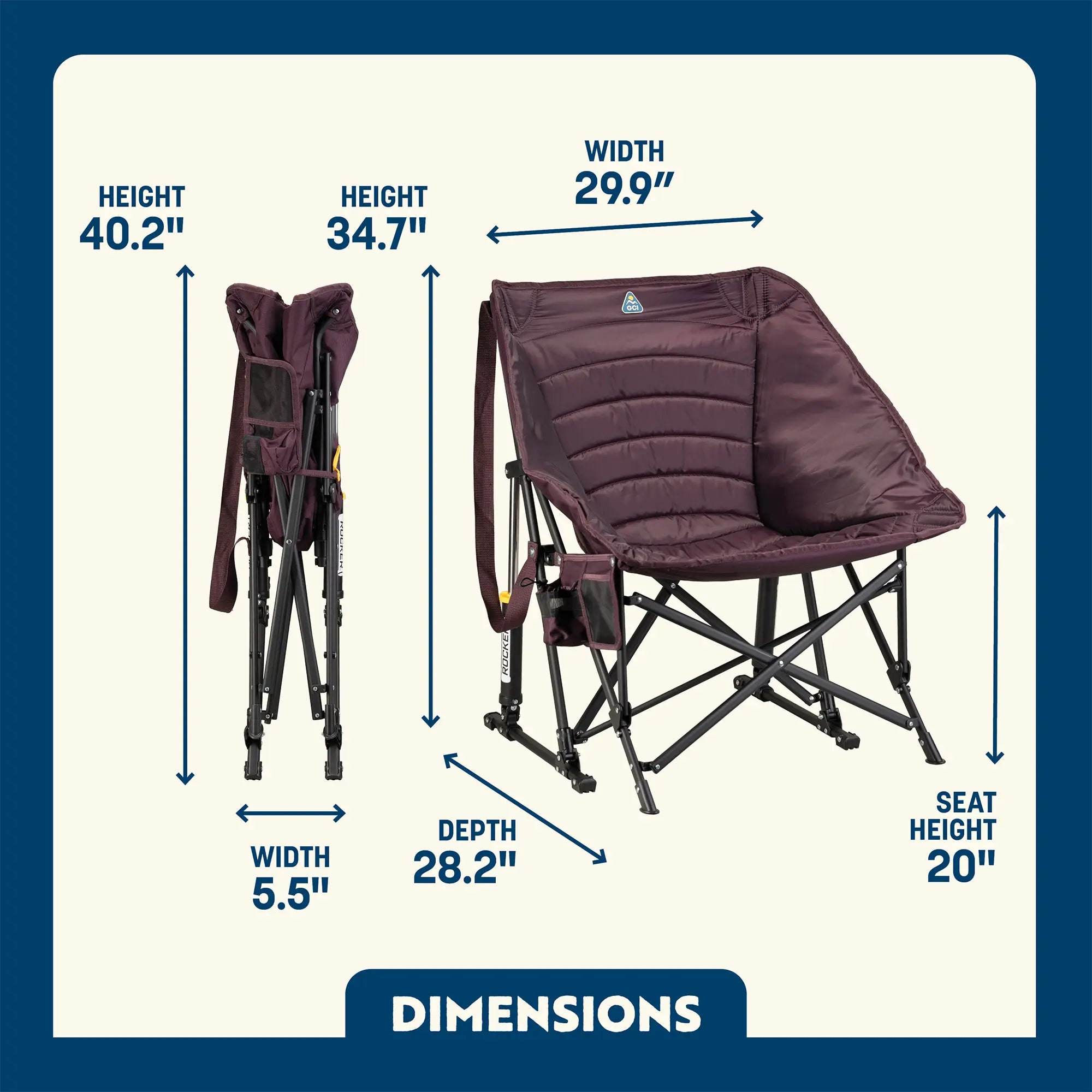 Puff Rocker | Featured Outdoor Choice | Outlandridge DDB3 7y