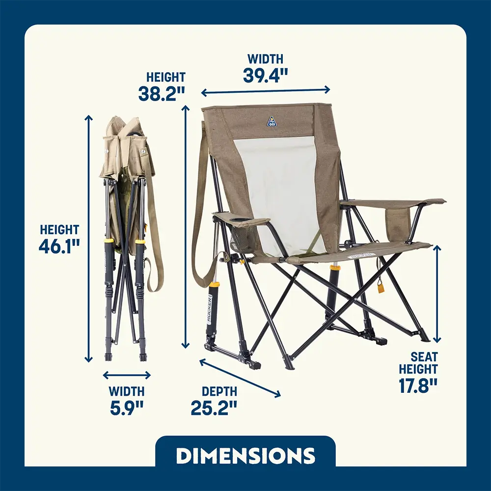 Comfort Pro Rocker XL | Featured Outdoor Choice | Outlandridge 4372 nP