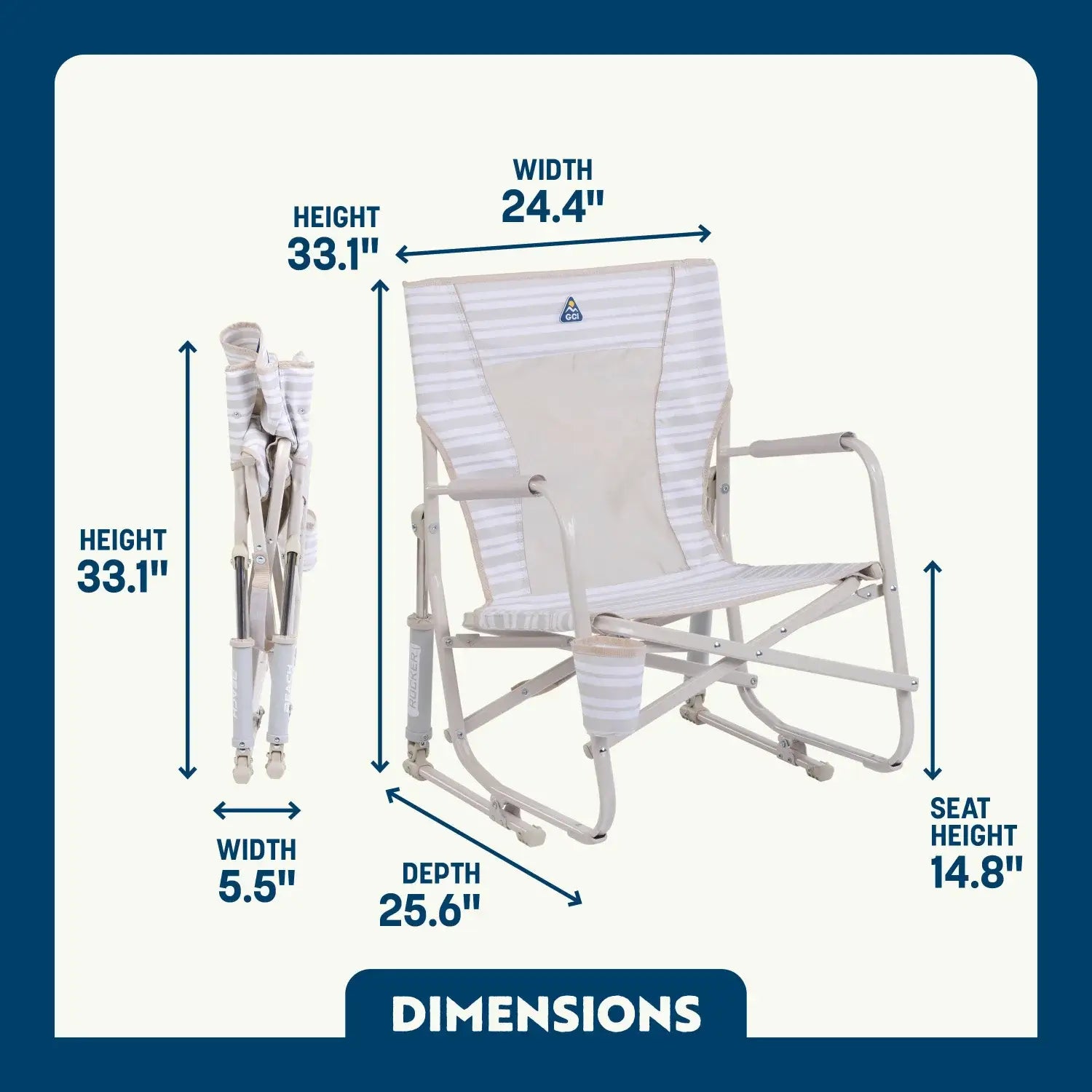 Beach Rocker | Featured Outdoor Choice | Outlandridge AF6E Lz