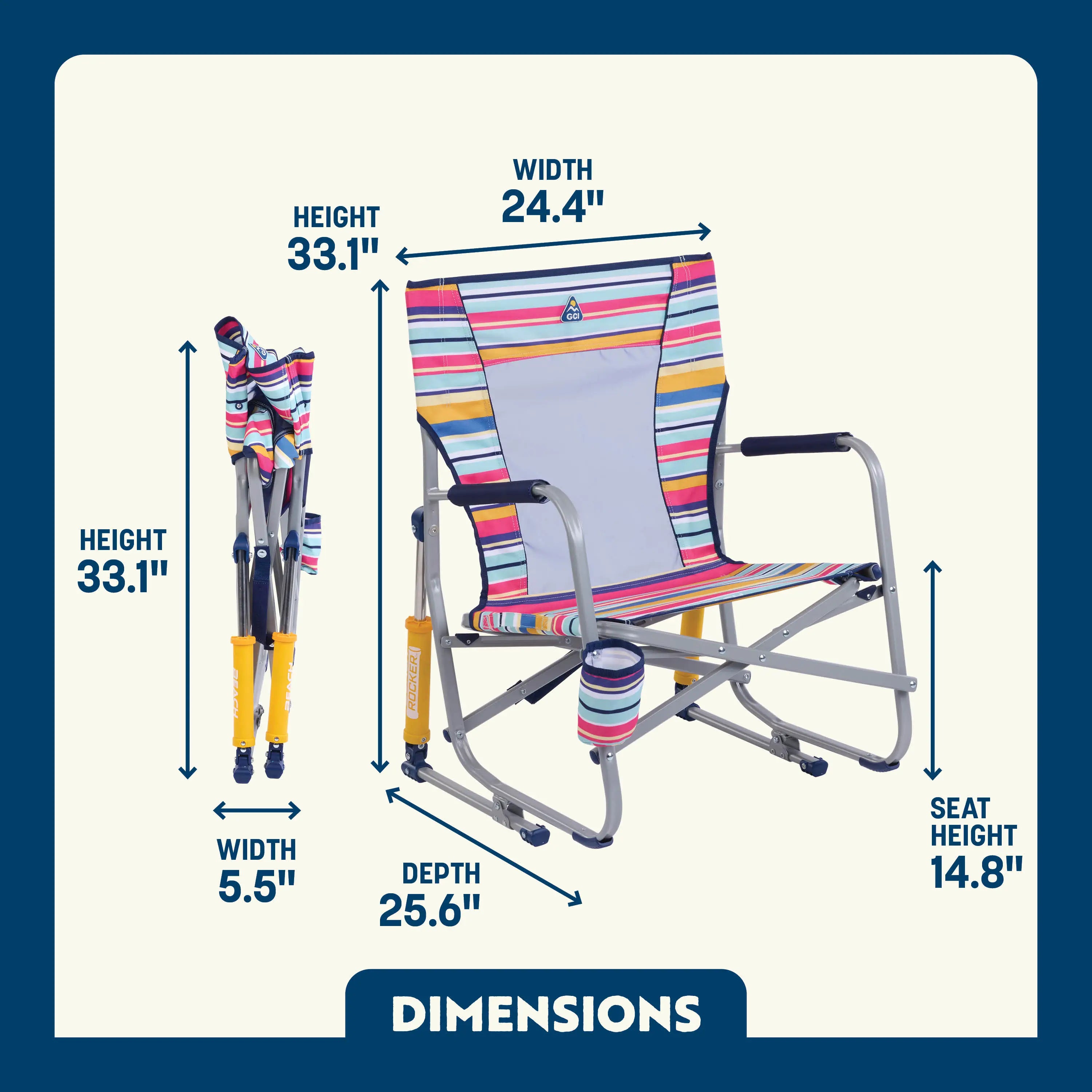 Beach Rocker | Featured Outdoor Choice | Outlandridge AF6E Lz