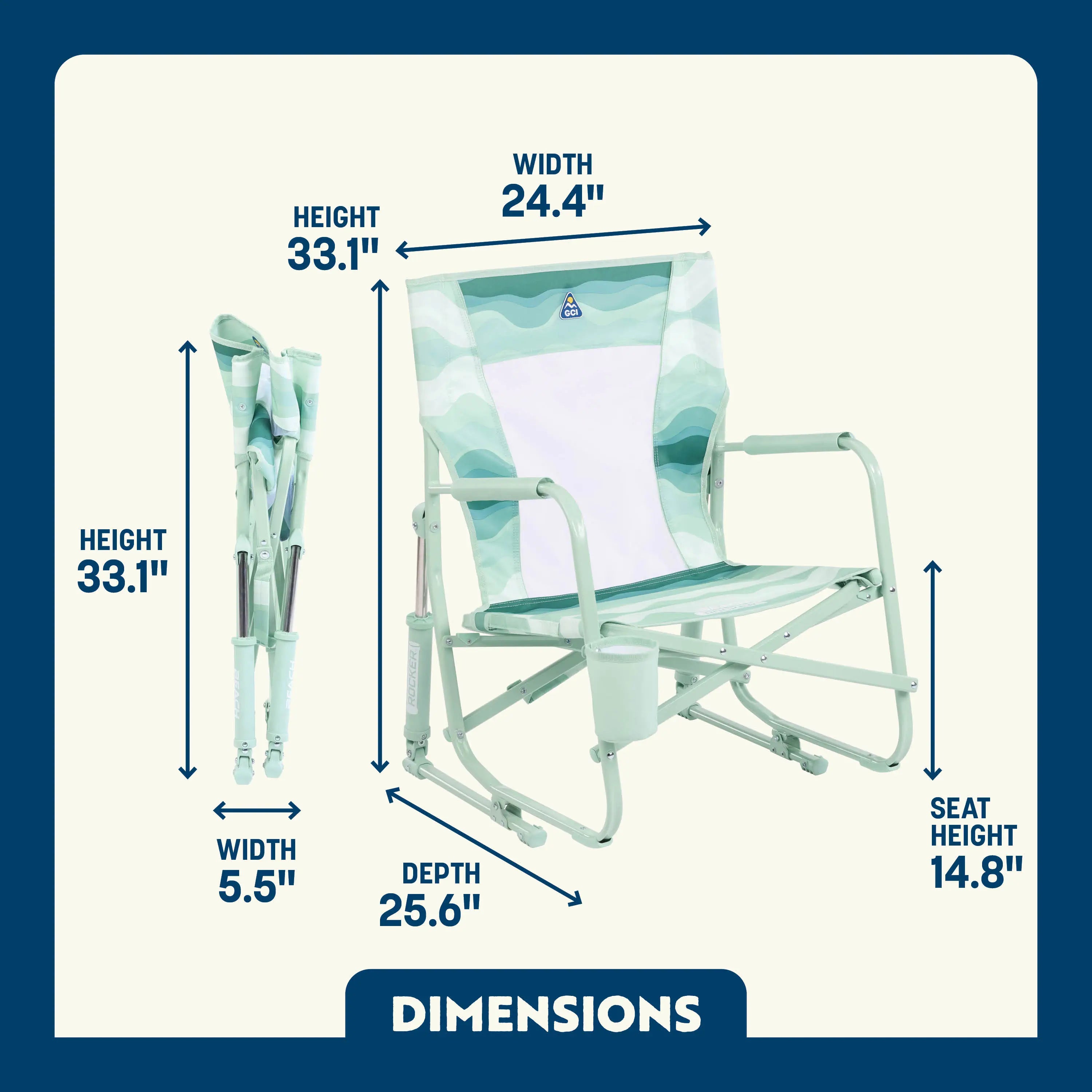 Beach Rocker | Featured Outdoor Choice | Outlandridge AF6E Lz