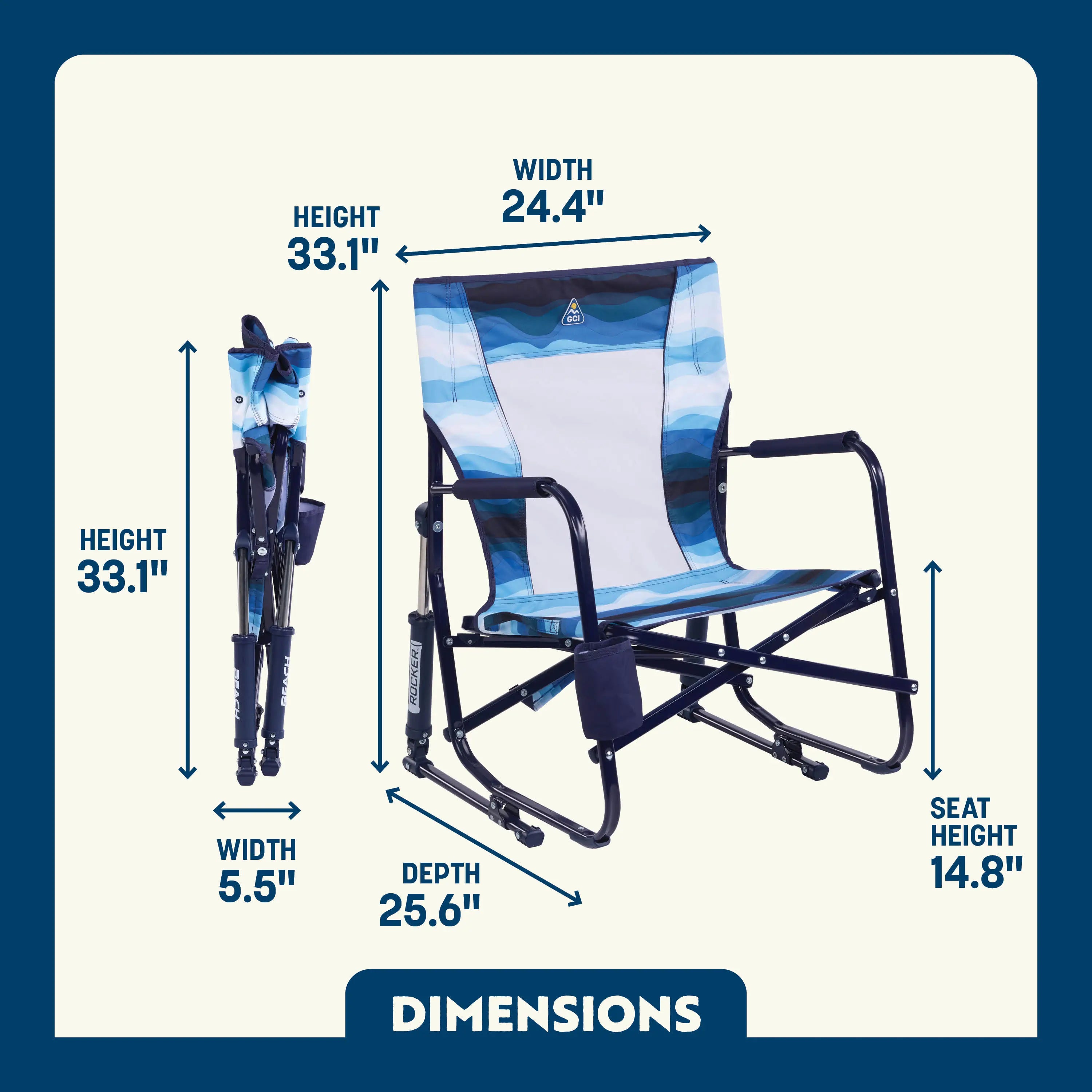 Beach Rocker | Featured Outdoor Choice | Outlandridge AF6E Lz