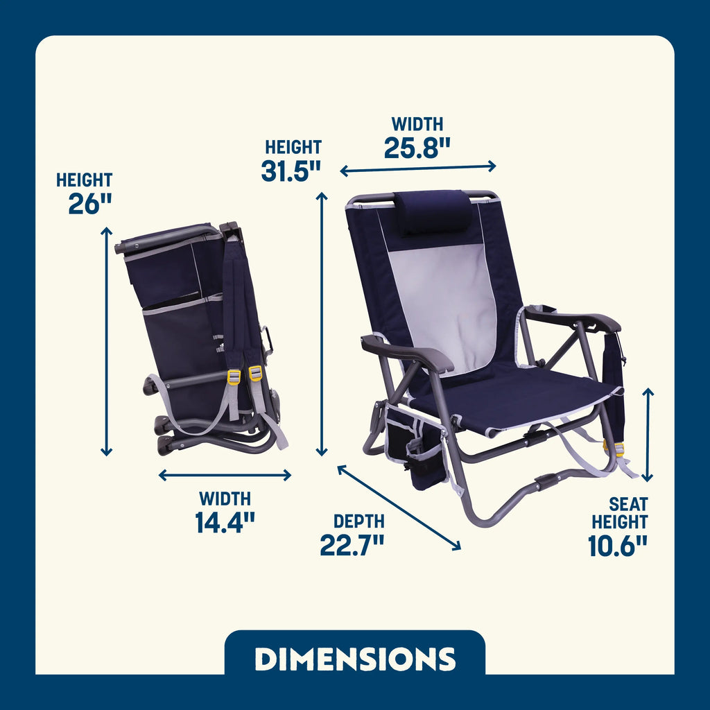 Bi-Fold Slim Event Chair | Camp-Ready Selection | Outlandridge 72DB VL