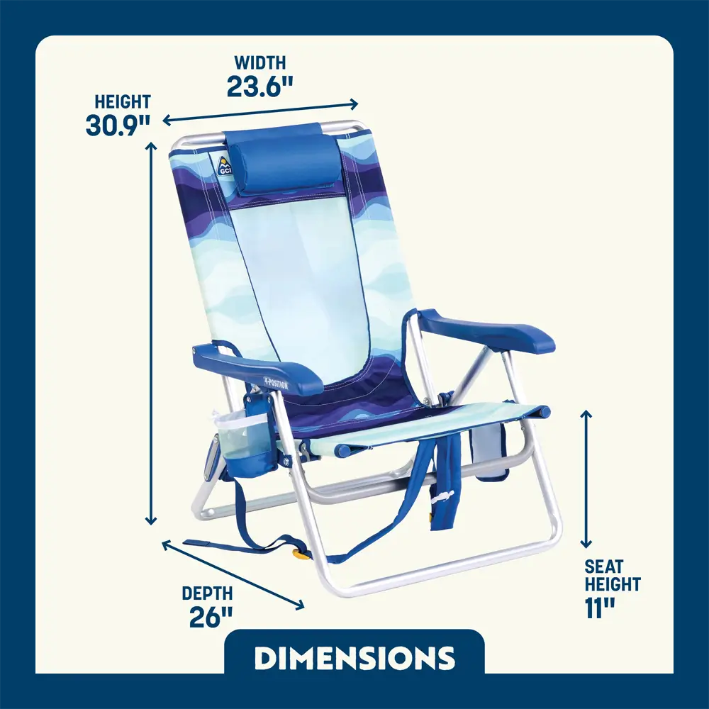 Backpack Beach Chair | Featured Outdoor Choice | Outlandridge 1DB6 iG