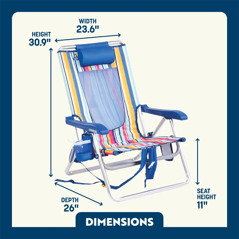 Backpack Beach Chair | Featured Outdoor Choice | Outlandridge 1DB6 iG