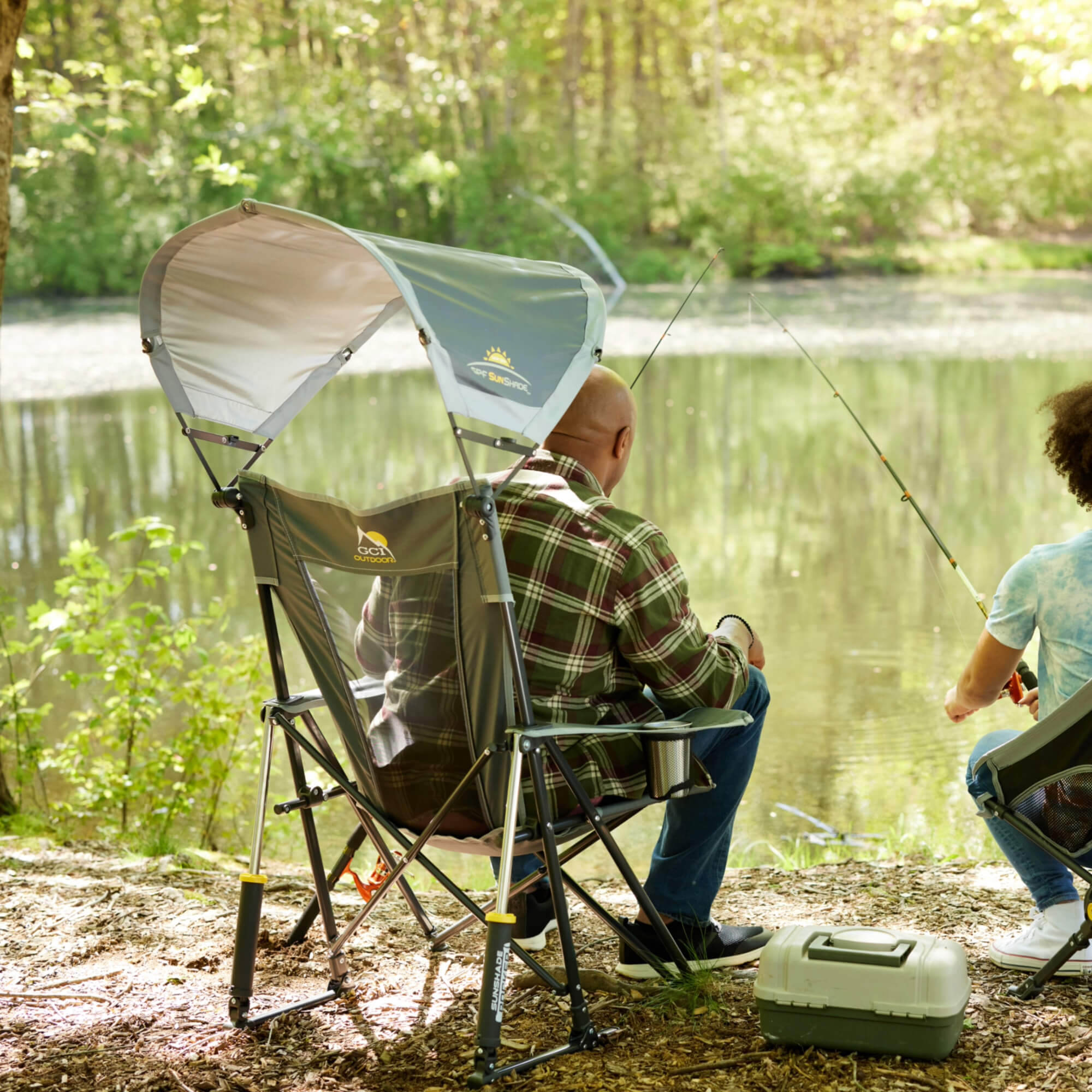 SunShade Rocker — Outdoor Setup Pick | Outlandridge 077A Vg
