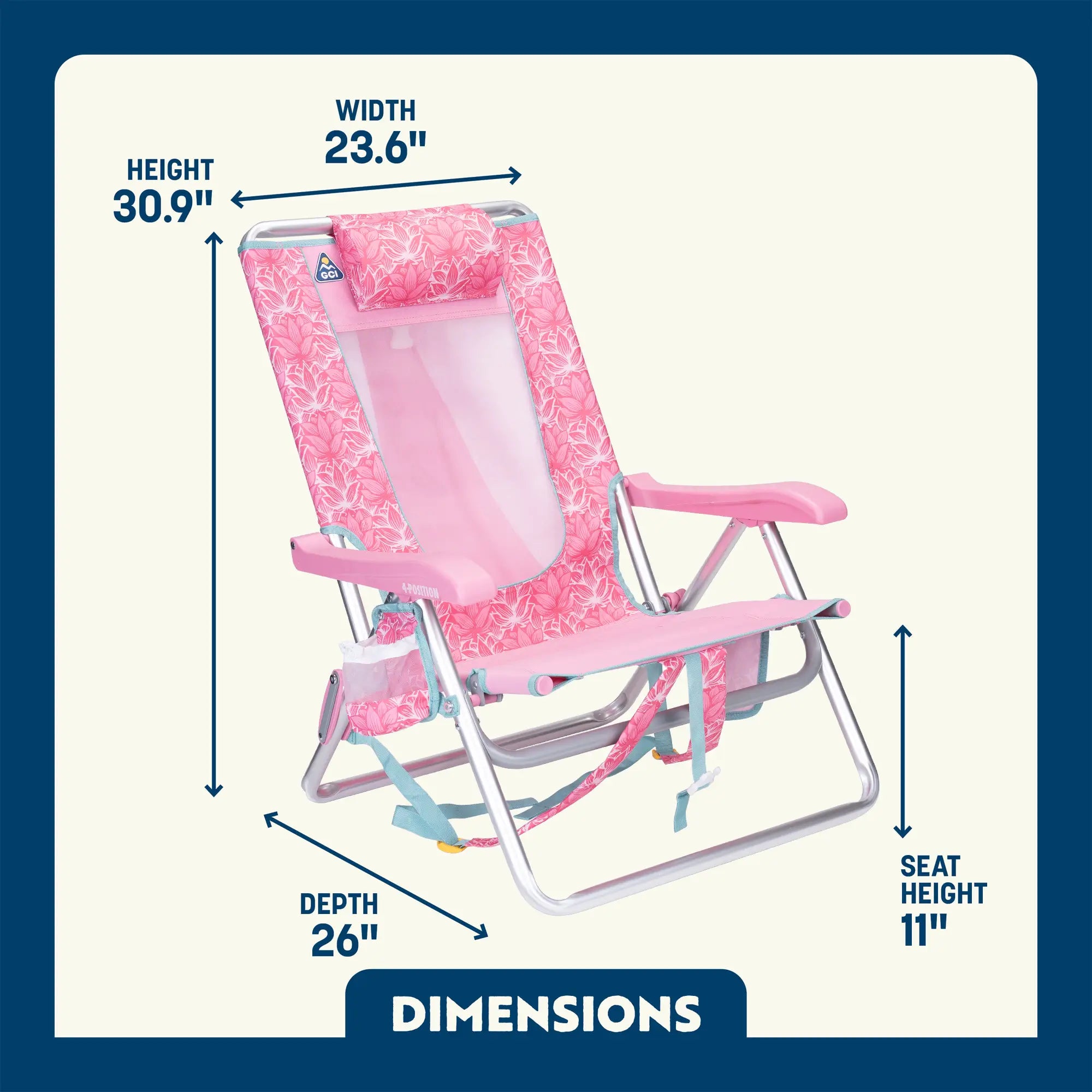 Backpack Beach Chair | Featured Outdoor Choice | Outlandridge 1DB6 iG
