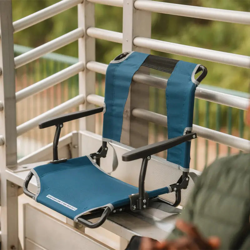 Big Comfort Stadium Chair with Armrests | Featured Outdoor Choice | Outlandridge 8967 Iq