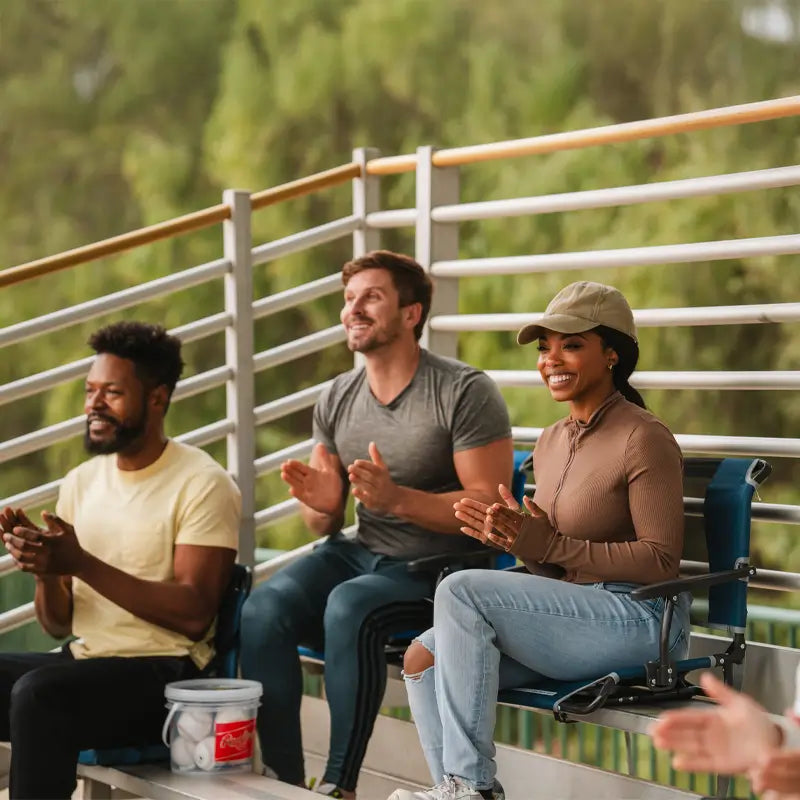 Big Comfort Stadium Chair with Armrests | Featured Outdoor Choice | Outlandridge 8967 Iq