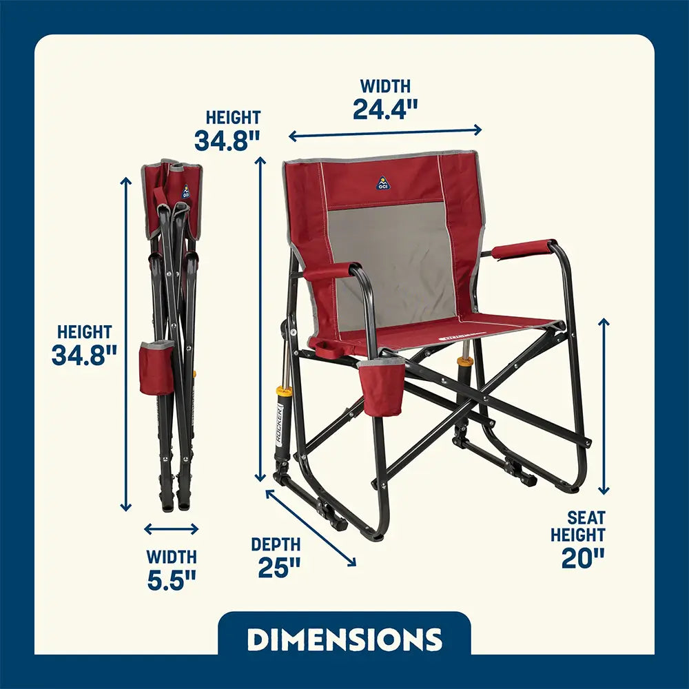 Freestyle Rocker | Featured Outdoor Choice | Outlandridge E863 gy