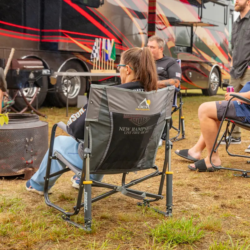 FirePit Rocker — Outdoor Setup Pick | Outlandridge E587 MO