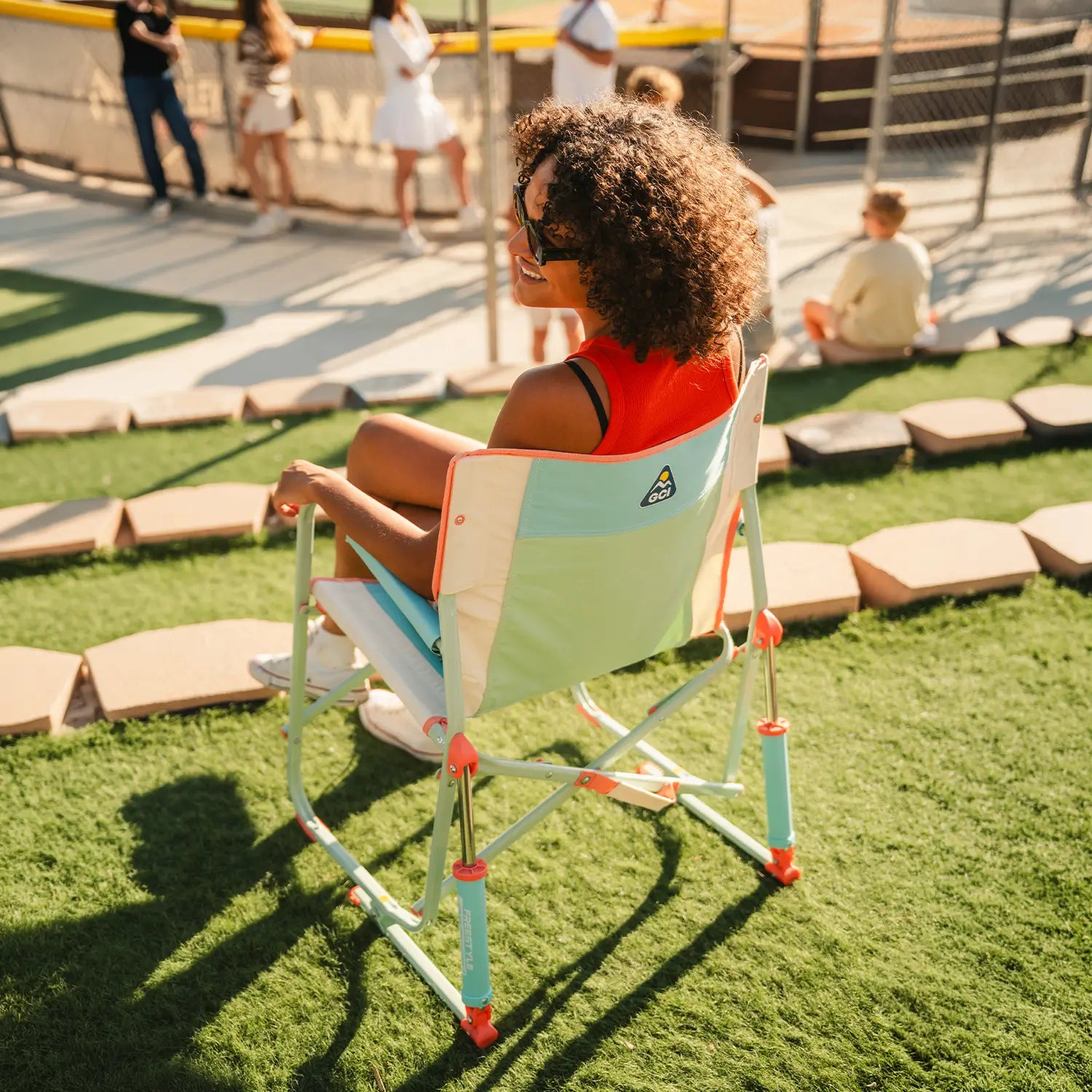 Freestyle Rocker | Featured Outdoor Choice | Outlandridge E863 gy