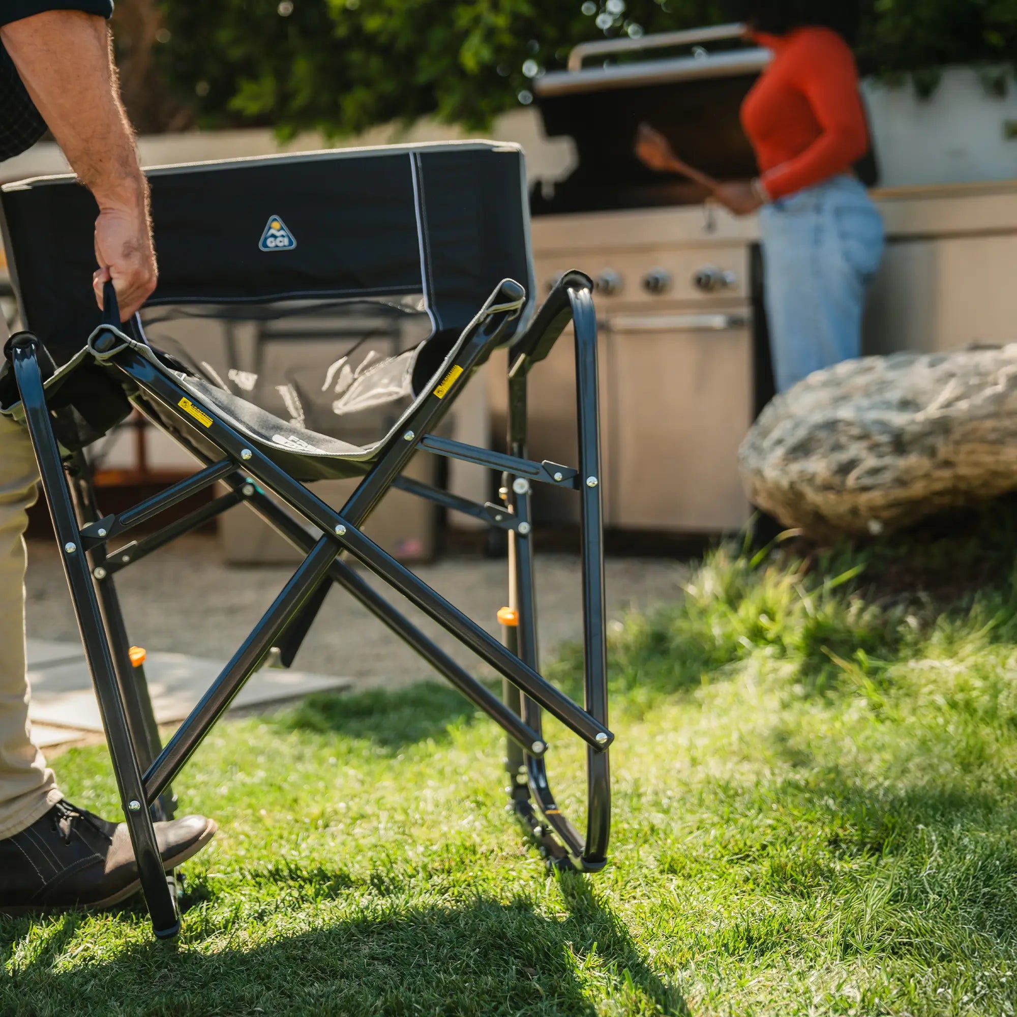 Freestyle Rocker | Featured Outdoor Choice | Outlandridge E863 gy