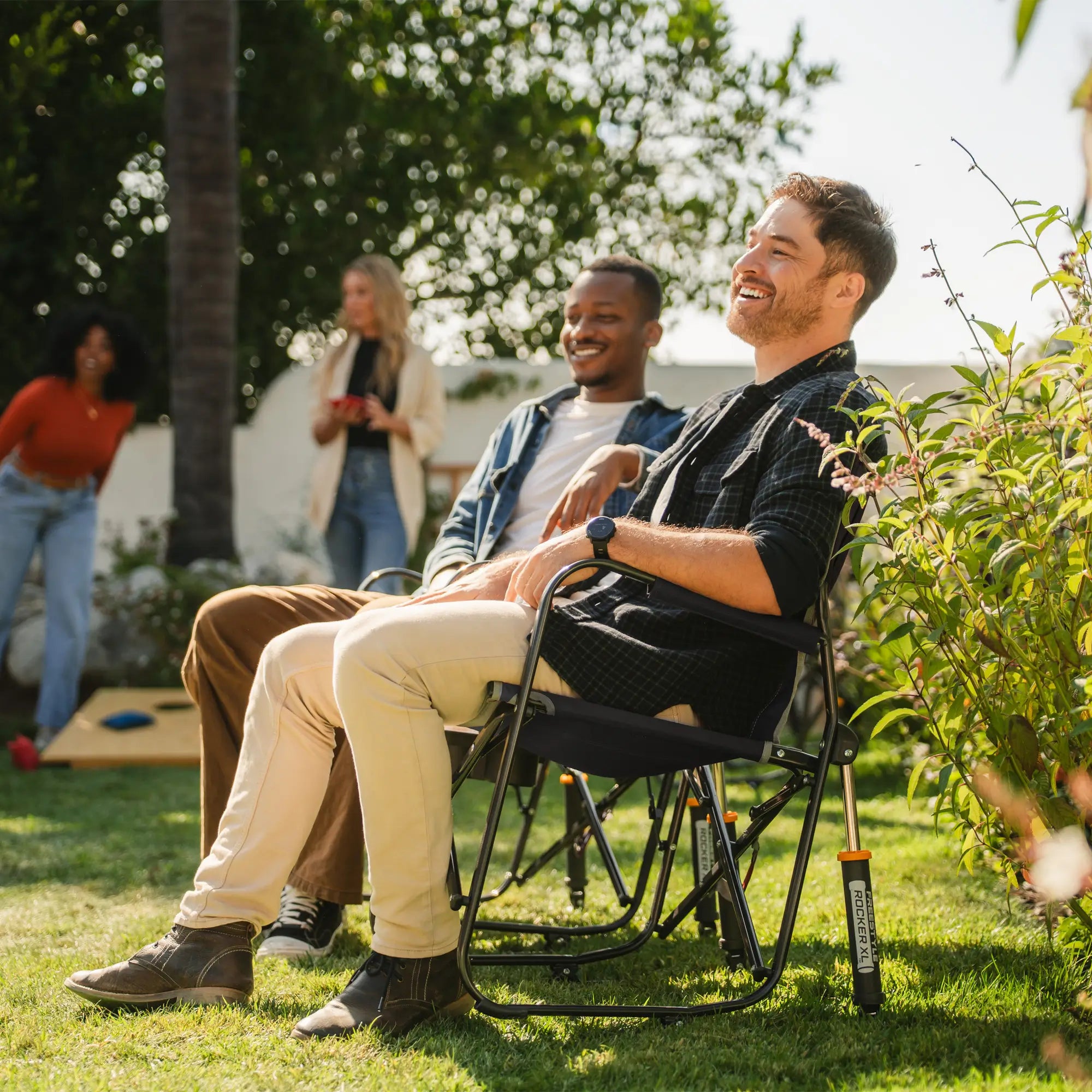 Freestyle Rocker XL with Side Table | Featured Outdoor Choice | Outlandridge 8A98 xw