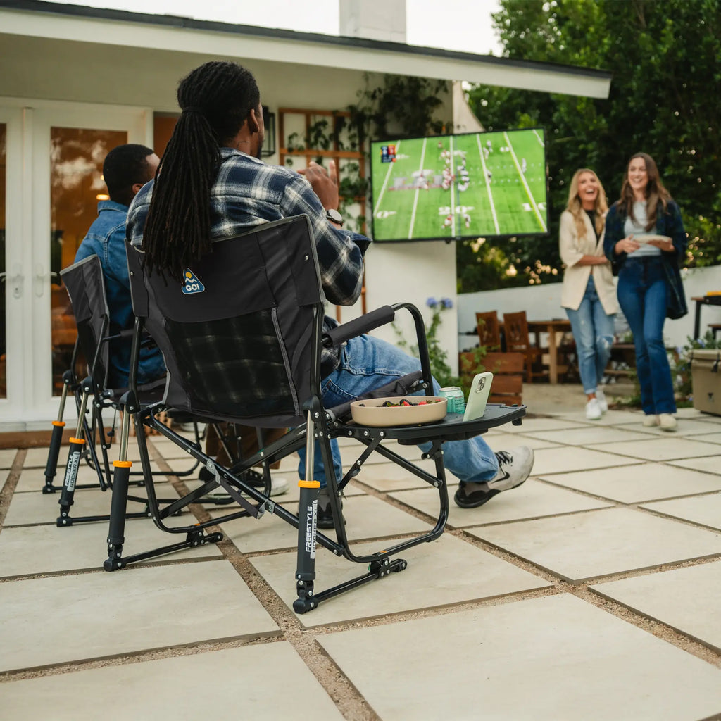 Freestyle Rocker XL with Side Table | Featured Outdoor Choice | Outlandridge 8A98 xw