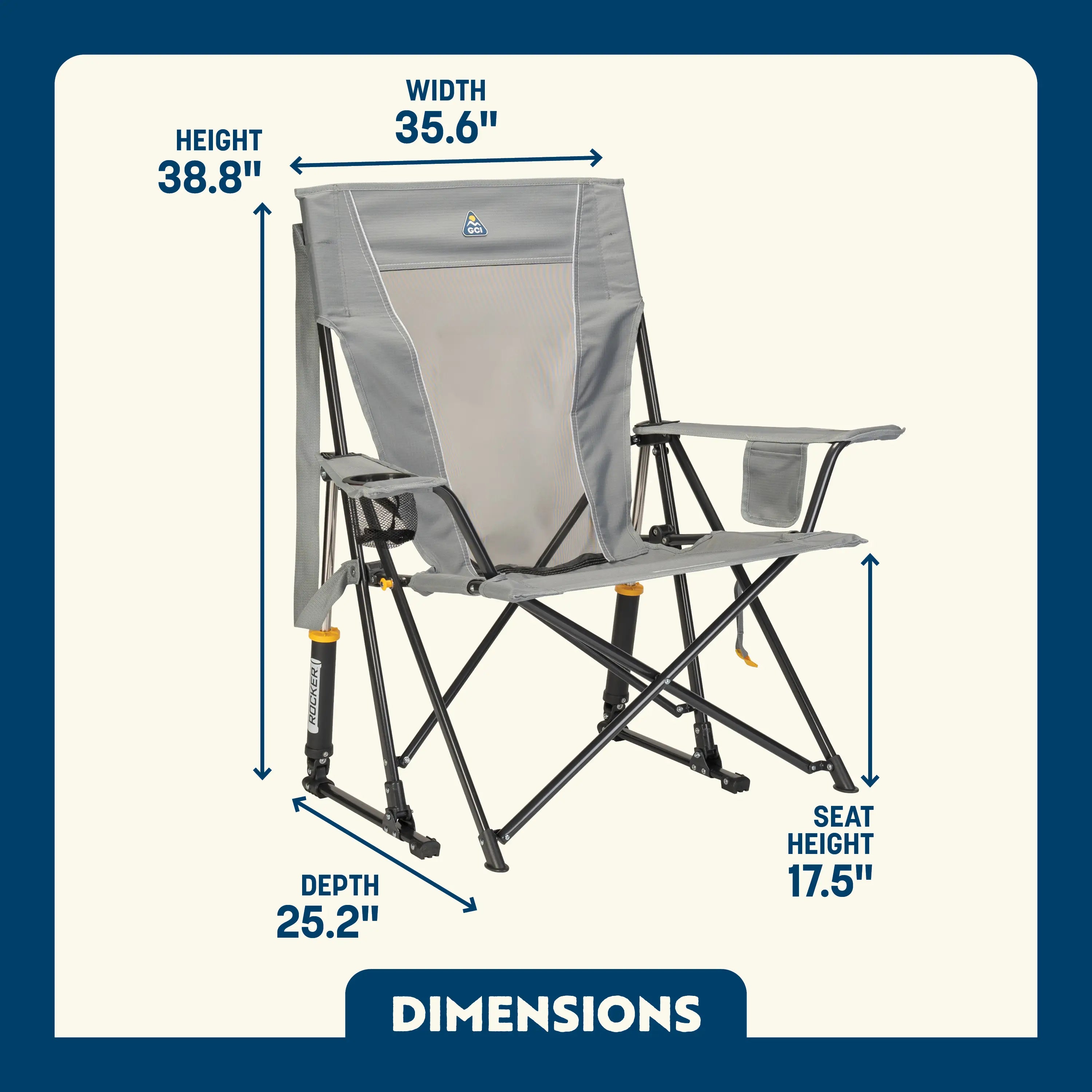 Comfort Pro Rocker | Featured Outdoor Choice | Outlandridge A093 XX