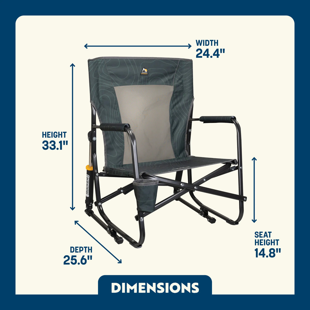 FirePit Rocker — Outdoor Setup Pick | Outlandridge E587 MO