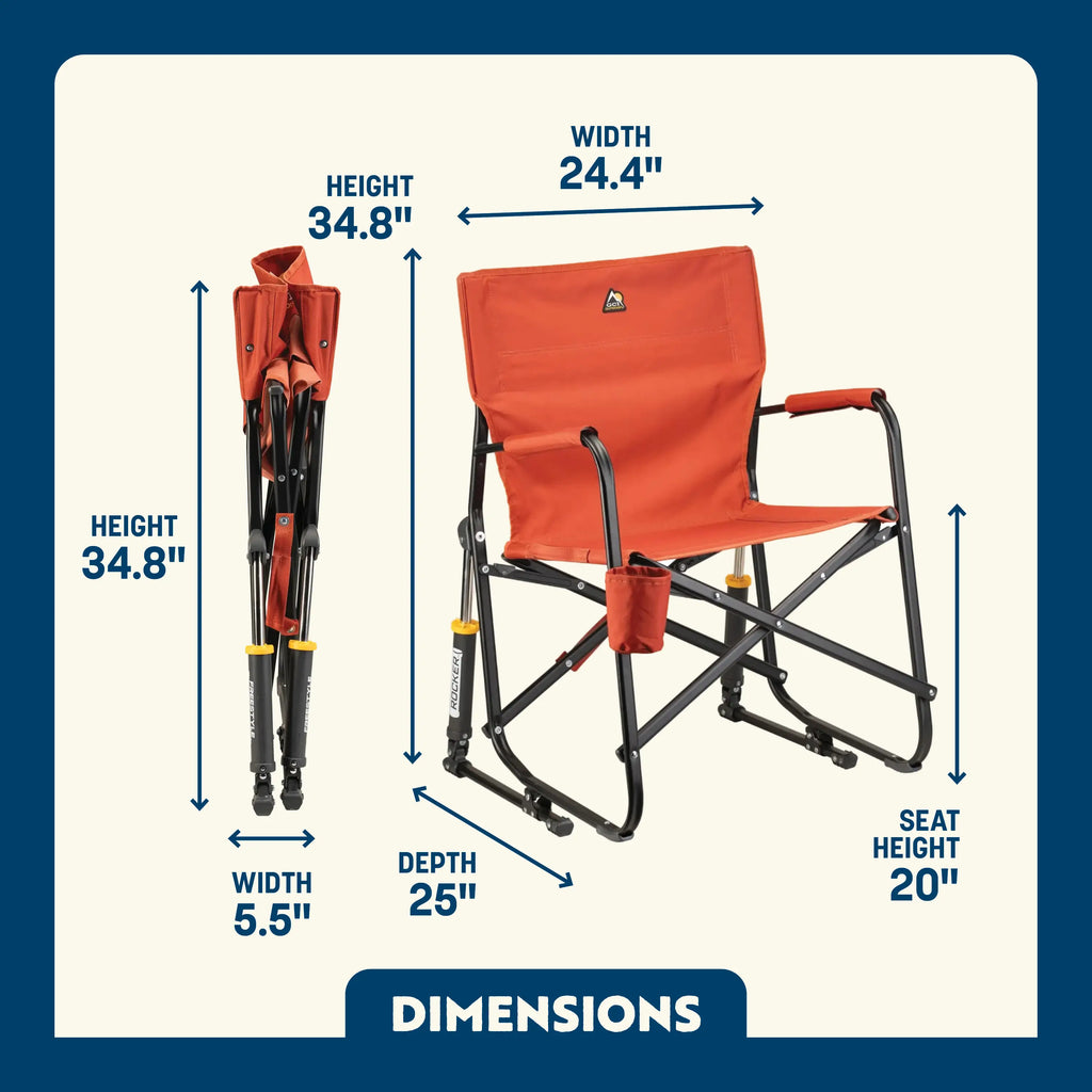 Freestyle Rocker - Pumpkin Spice — Outdoor Collection Pick | Outlandridge 2823 O1