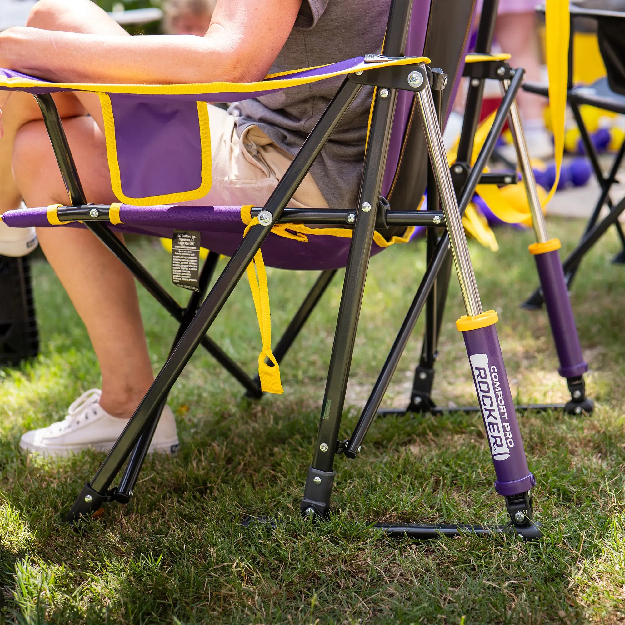 Comfort Pro Rocker - LSU Tigers | Featured Outdoor Choice | Outlandridge B597 68