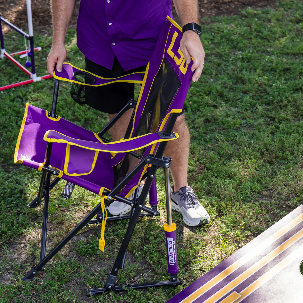 Comfort Pro Rocker - LSU Tigers | Featured Outdoor Choice | Outlandridge B597 68