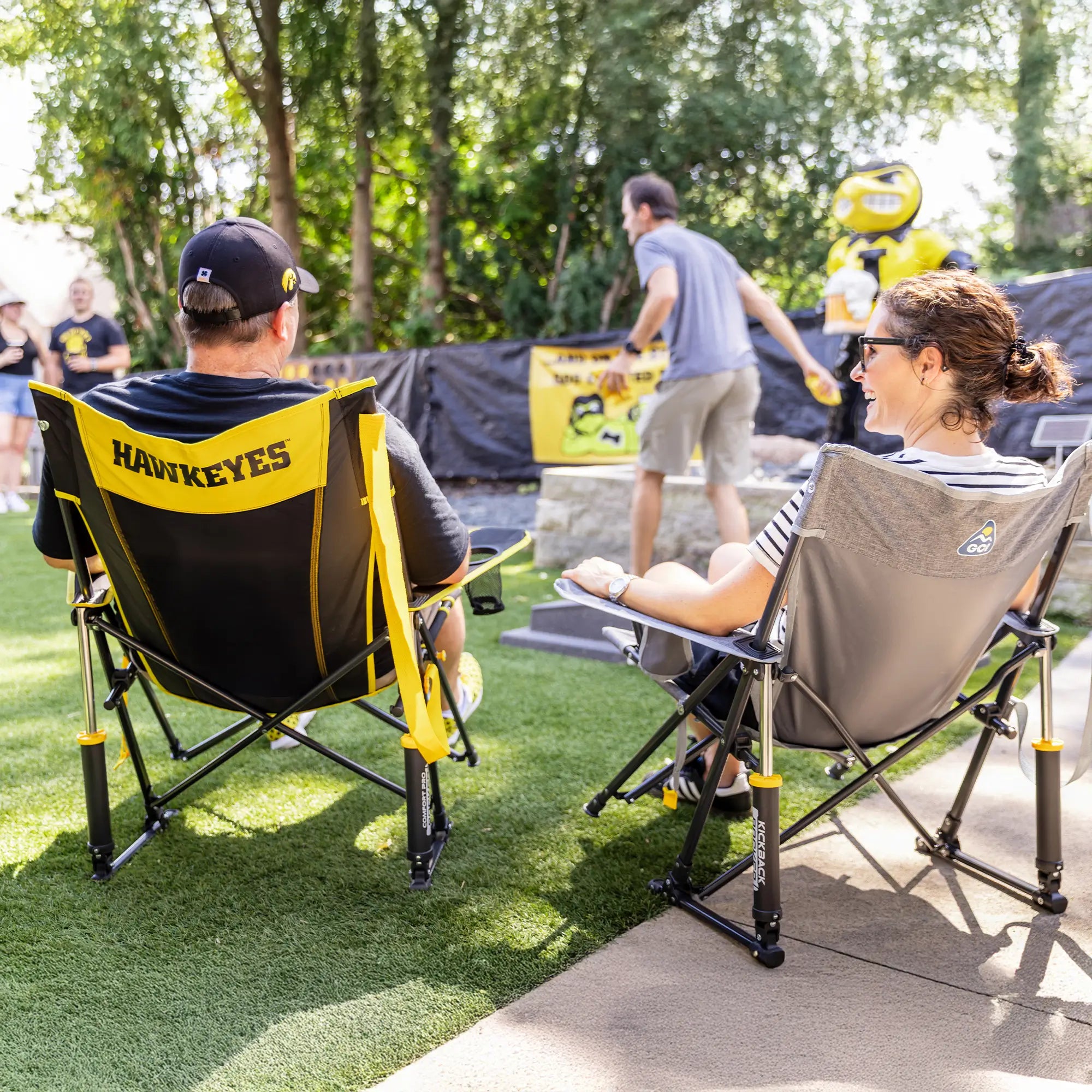 Comfort Pro Rocker - Iowa Hawkeyes | Featured Outdoor Choice | Outlandridge 2E65 K4