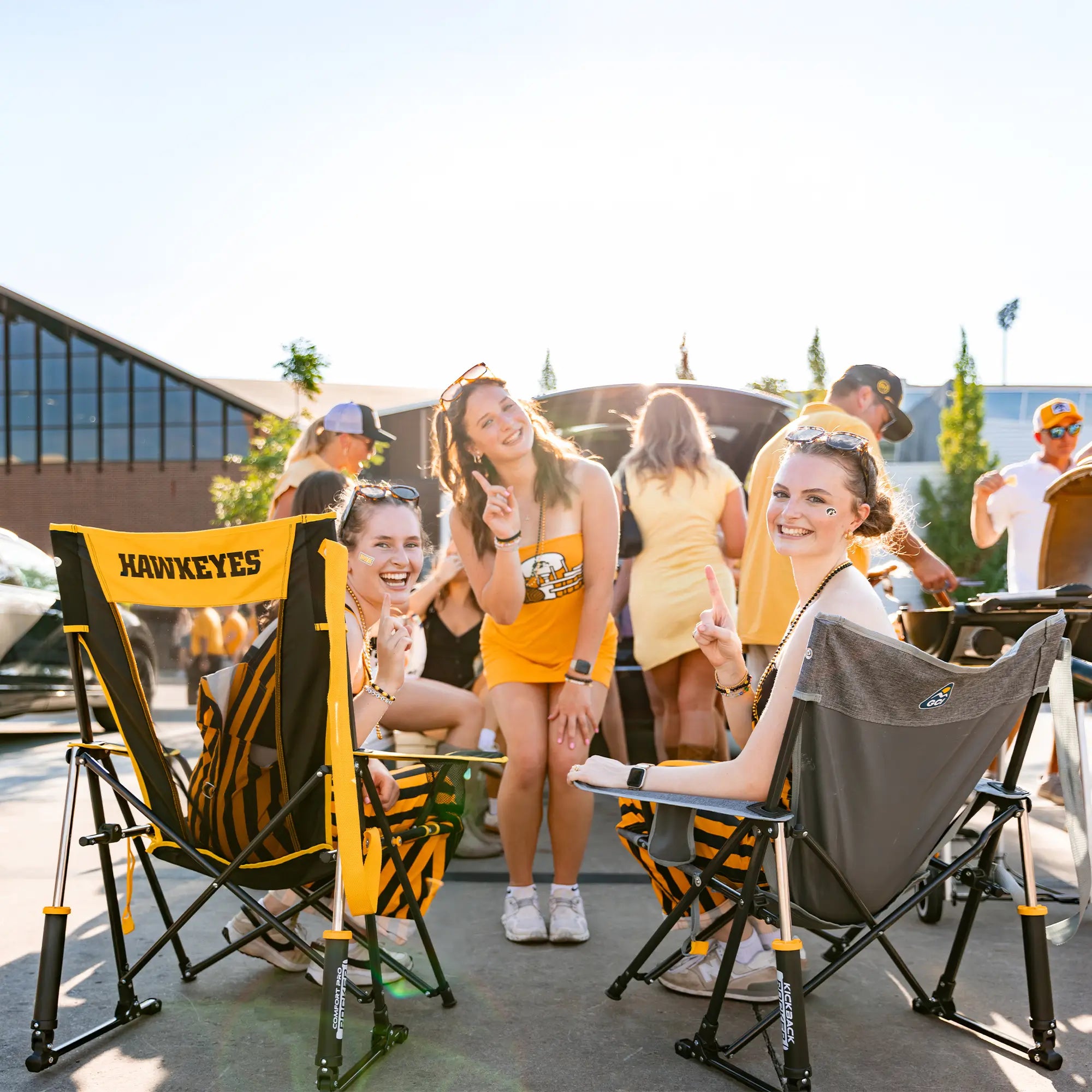 Comfort Pro Rocker - Iowa Hawkeyes | Featured Outdoor Choice | Outlandridge 2E65 K4