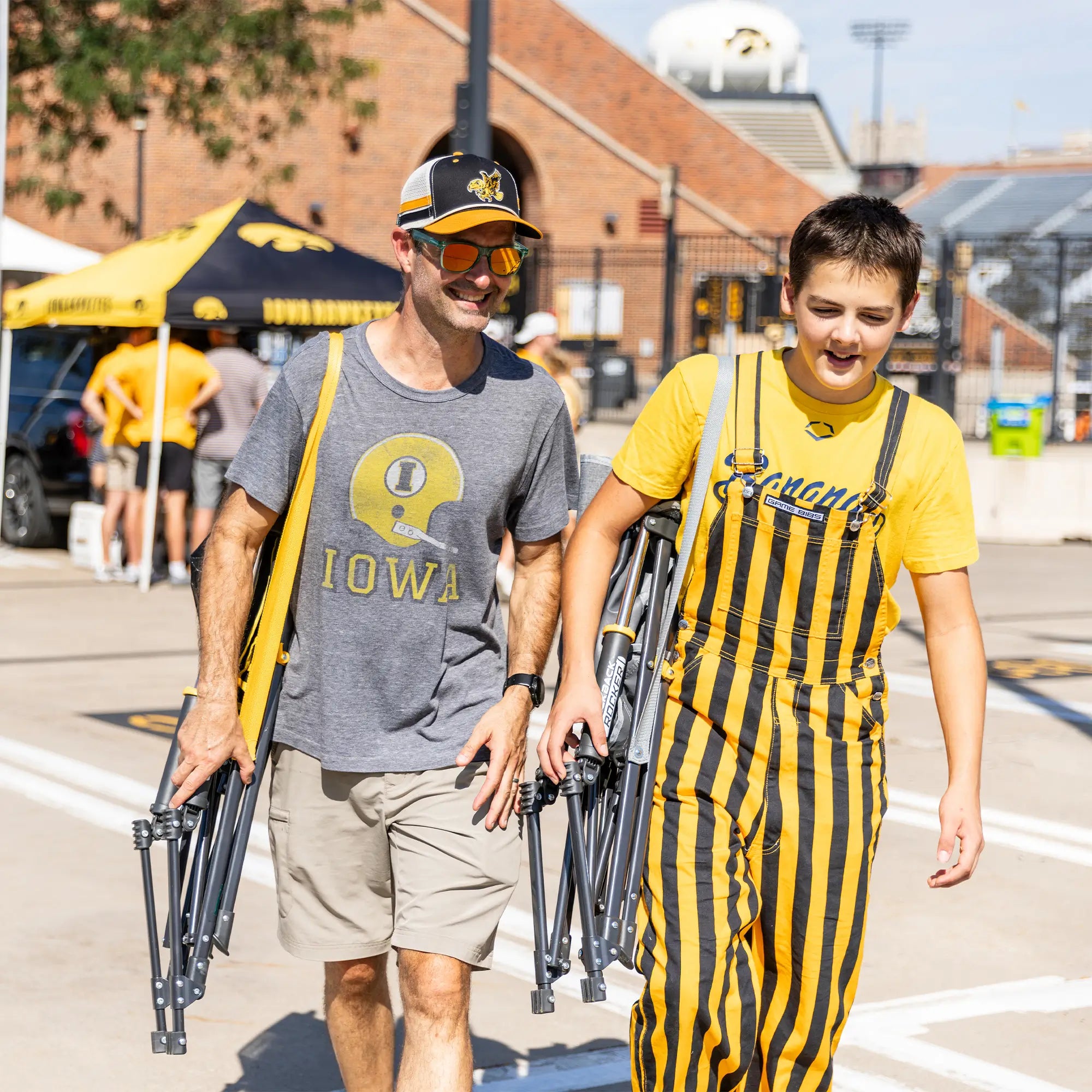 Comfort Pro Rocker - Iowa Hawkeyes | Featured Outdoor Choice | Outlandridge 2E65 K4