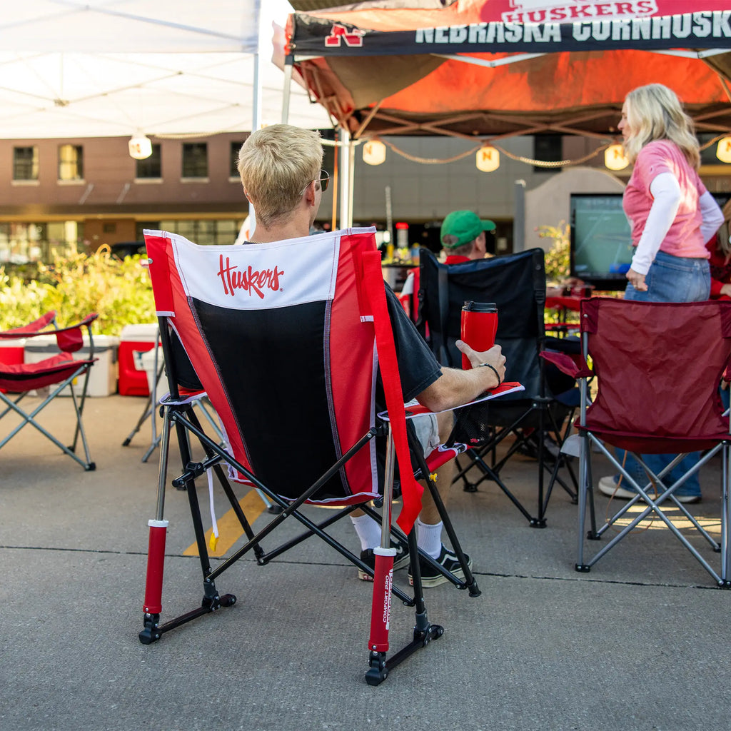 Comfort Pro Rocker - Nebraska Cornhuskers | Featured Outdoor Choice | Outlandridge F9B1 zr