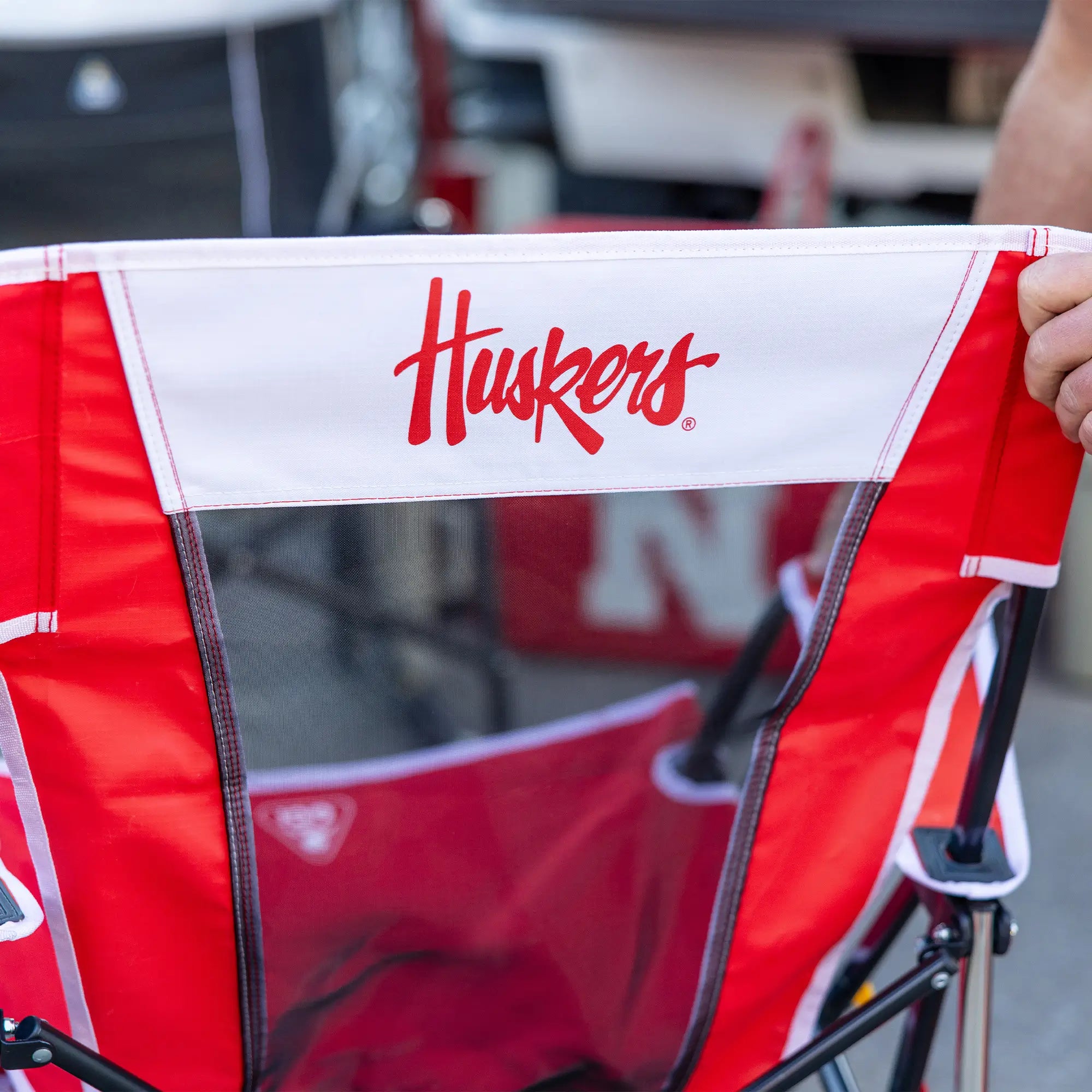 Comfort Pro Rocker - Nebraska Cornhuskers | Featured Outdoor Choice | Outlandridge F9B1 zr