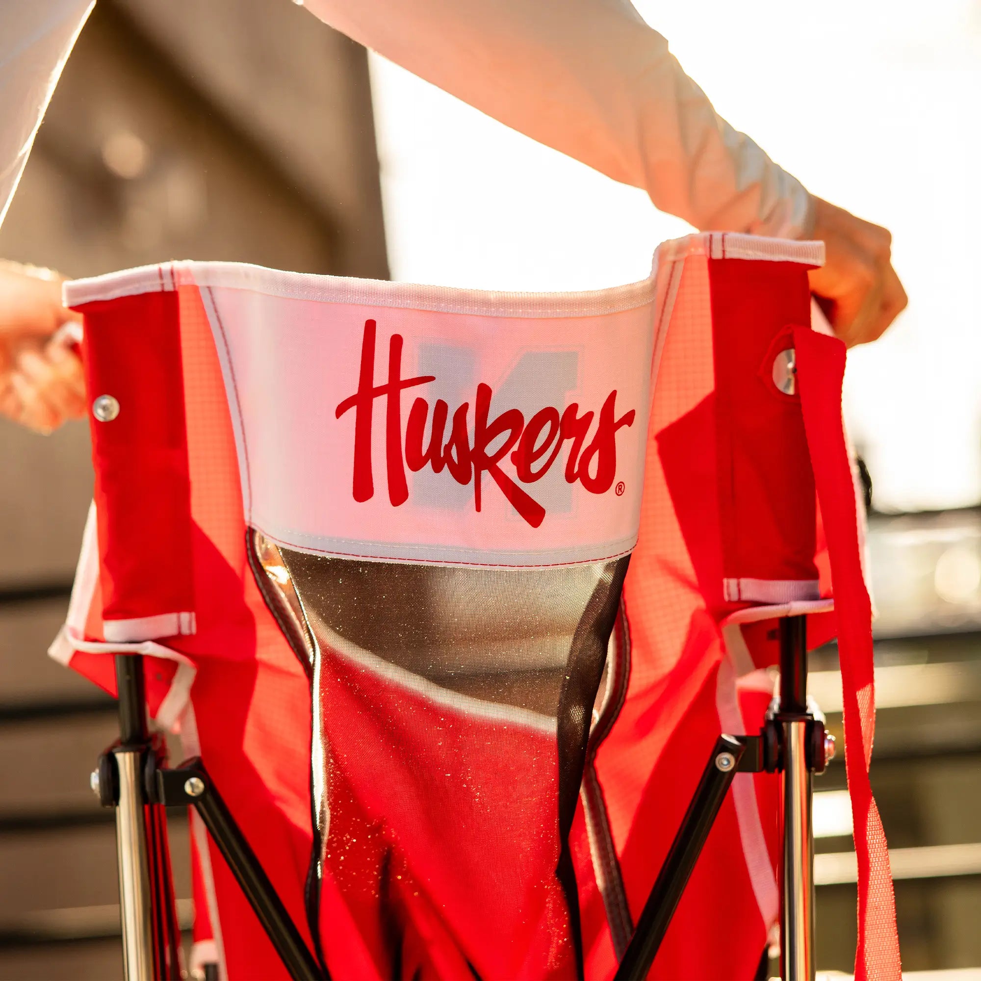 Comfort Pro Rocker - Nebraska Cornhuskers | Featured Outdoor Choice | Outlandridge F9B1 zr