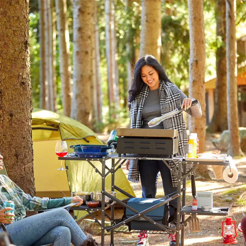 Slim-Fold Cook Station | Outdoor Essential | Outlandridge F46B 2w