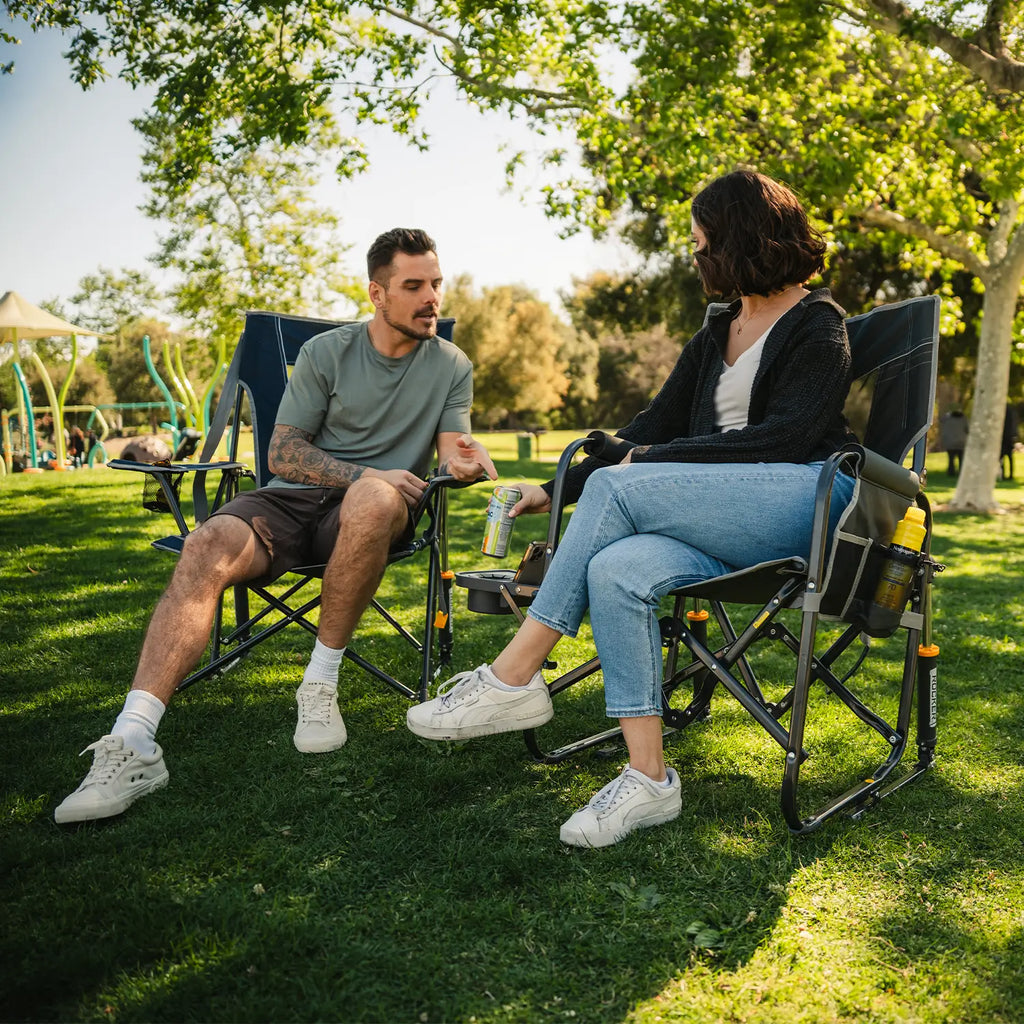 Stowaway Rocker with Side Table | Featured Outdoor Choice | Outlandridge 720F Bc