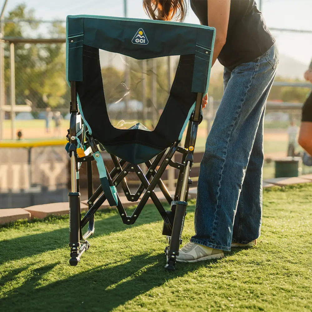 Stowaway Rocker with Side Table | Featured Outdoor Choice | Outlandridge 720F Bc