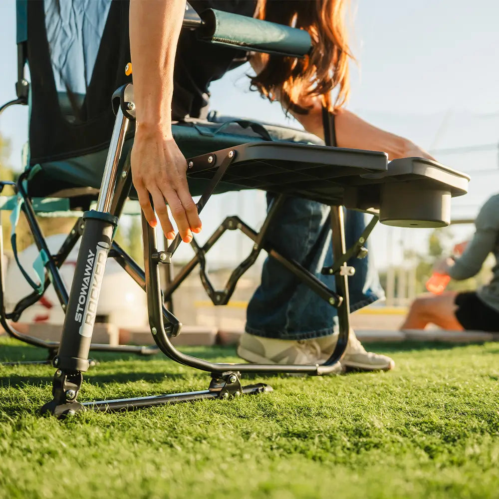 Stowaway Rocker with Side Table | Featured Outdoor Choice | Outlandridge 720F Bc