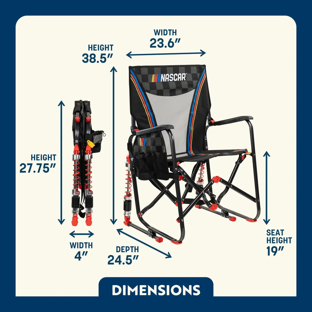 Adjustable Rocker - NASCAR | Featured Outdoor Choice | Outlandridge 1892 Wd