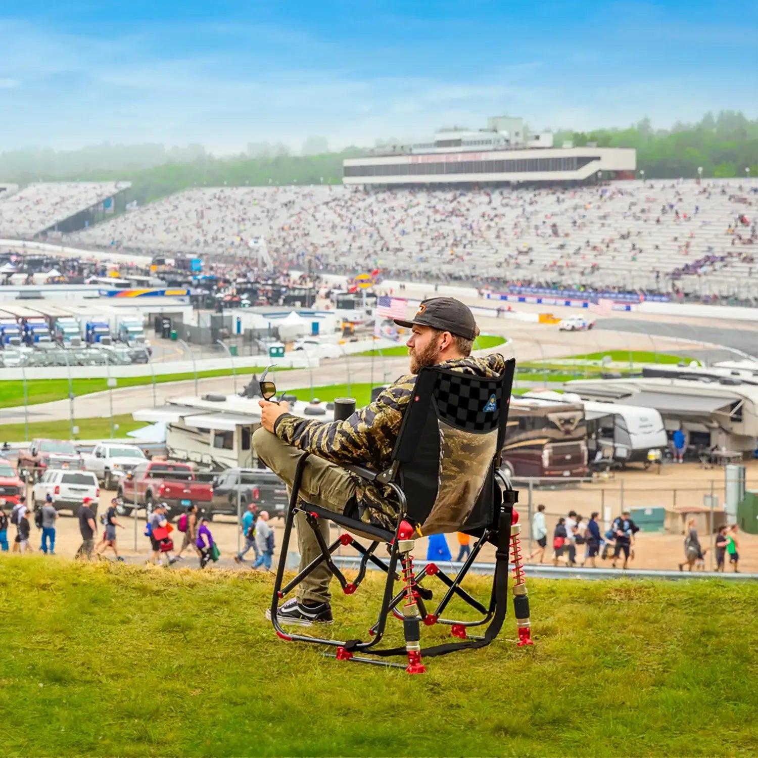 Adjustable Rocker - NASCAR | Featured Outdoor Choice | Outlandridge 1892 Wd