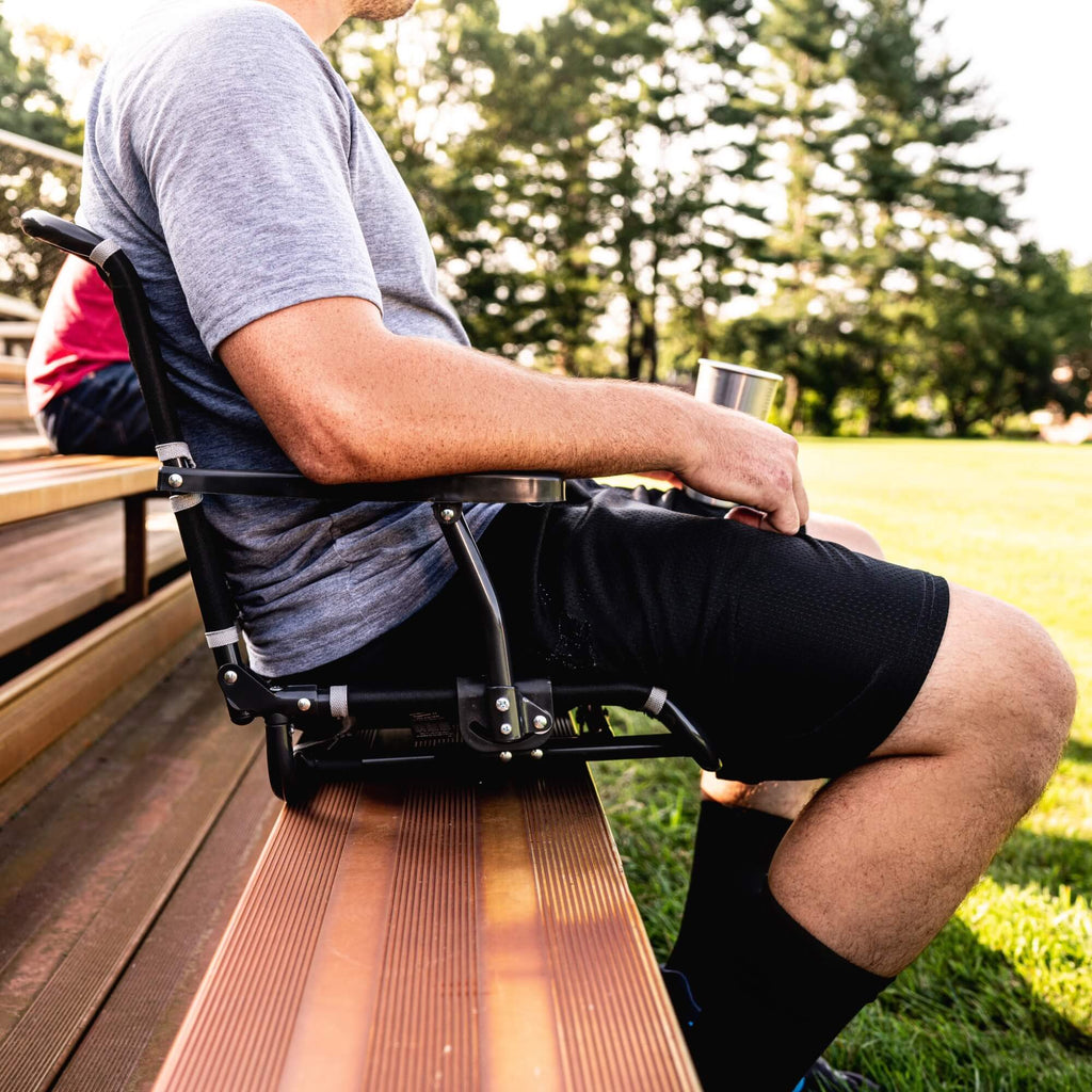 Big Comfort Stadium Chair with Armrests | Featured Outdoor Choice | Outlandridge 8967 Iq