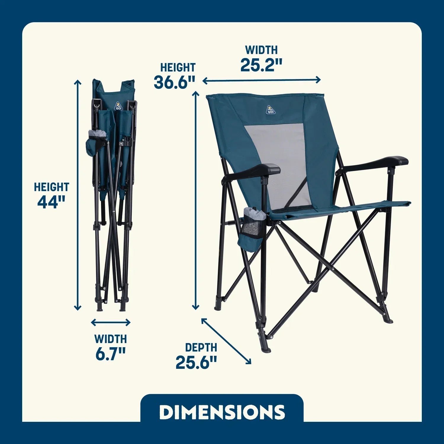 Eazy Chair | Featured Outdoor Choice | Outlandridge 471F Up