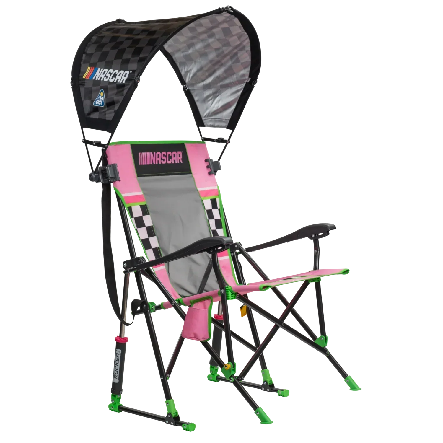 Roadtrip Rocker Bundle - NASCAR Pink | Featured Outdoor Choice | Outlandridge 695B UD