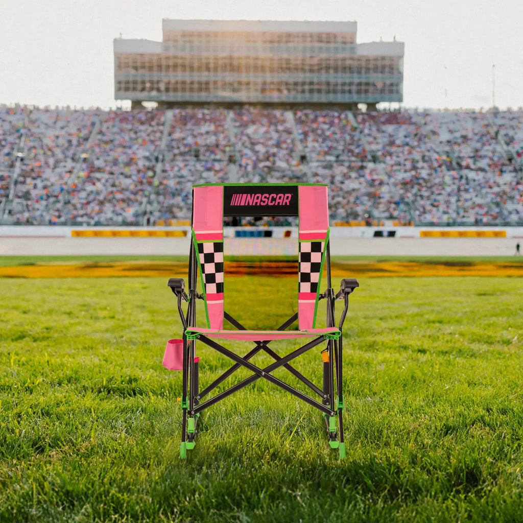 NASCAR RoadTrip Rocker - Pink | Featured Outdoor Choice | Outlandridge 579C xK