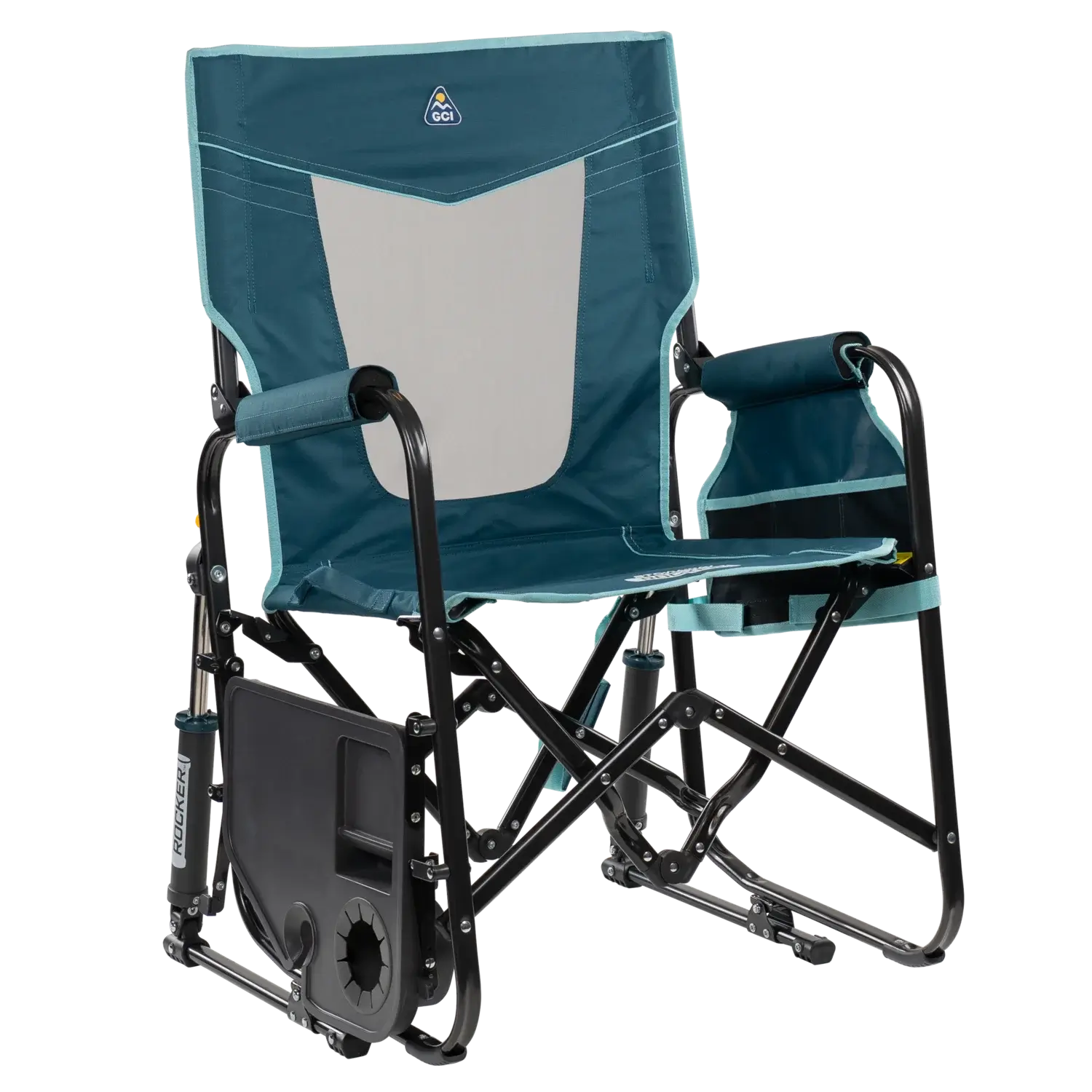 Stowaway Rocker with Side Table | Featured Outdoor Choice | Outlandridge 720F Bc